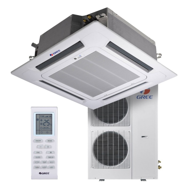 Касетний кондиціонер Gree GUD125T/A-T/GUD125W/NhA-X Касетний кондиціонер Gree GUD125T/A-T/GUD125W/NhA-X