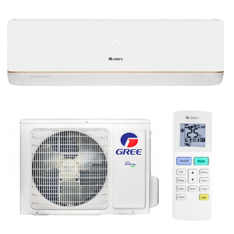 Кондиціонер Gree Bora Inverter GWH24AAD-K3DNA5A/A6E Кондиціонер Gree Bora Inverter GWH24AAD-K3DNA5A/A6E
