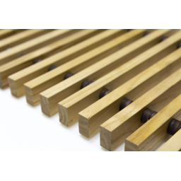 Решітка для підлогових конвекторів TEPLOWATT дерев'яна (Ясен) 3500.265.16