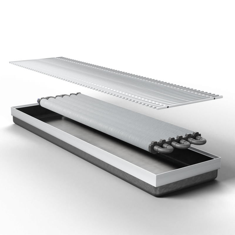 Внутрішньопідлоговий конвектор TEPLOWATT ТС70-1500/265-Comfort-6s Внутрішньопідлоговий конвектор TEPLOWATT ТС70-1500/265-Comfort-6s