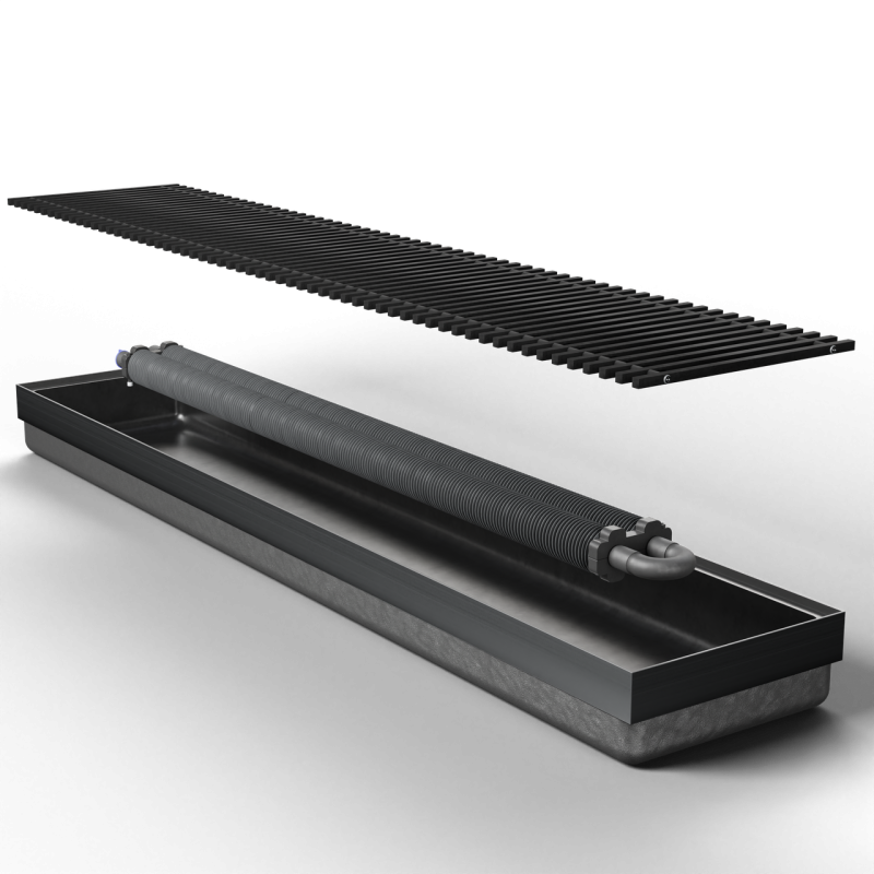 Внутрипольный конвектор TEPLOWATT ТС70-2250/200-Eco-2b Внутрипольный конвектор TEPLOWATT ТС70-2250/200-Eco-2b
