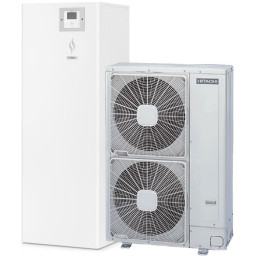 Тепловий насос Hitachi Yutaki S Combi 14V RWD-5.0NW1E-220S/RAS-5WHVNPE