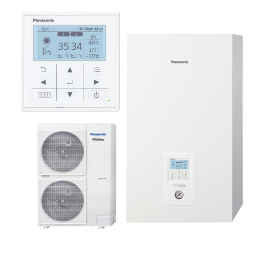 Тепловой насос Panasonic HighPerformance WH-UD16HE8/WH-SDC16H9E8